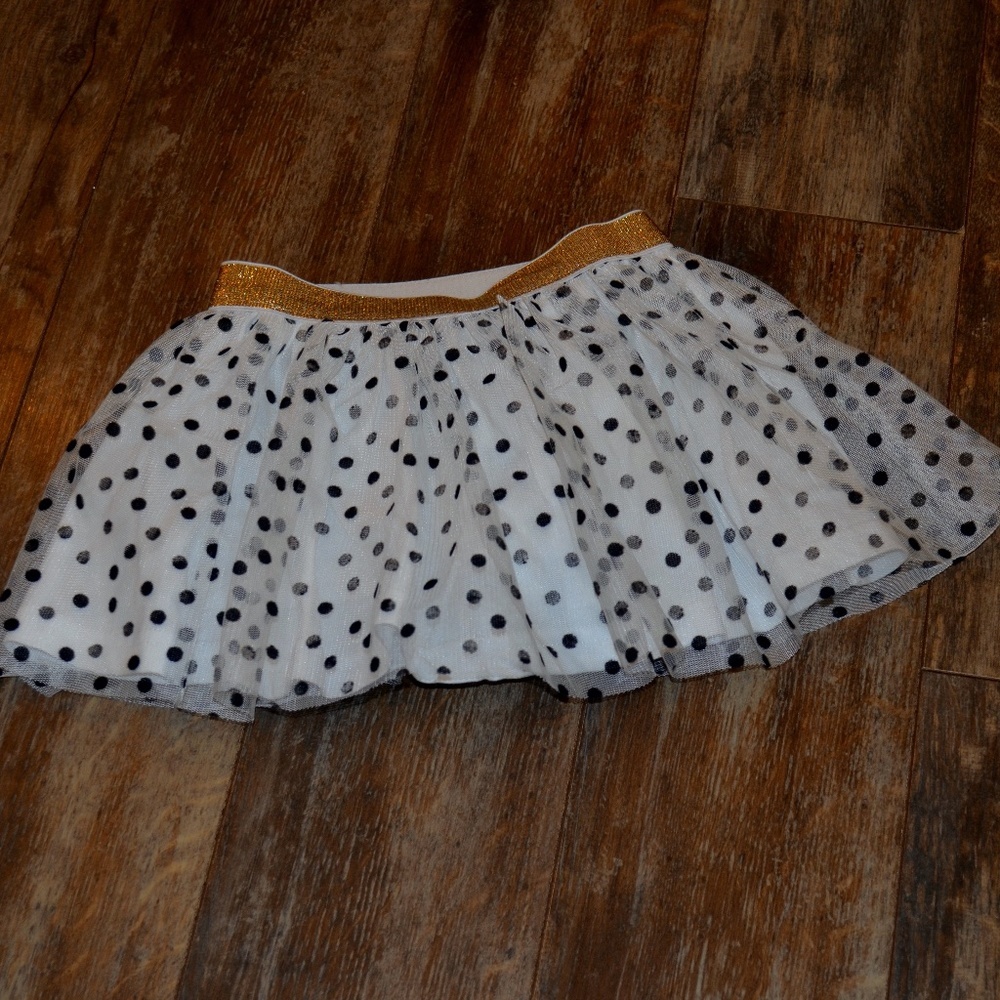 Falls Creek Black and White TuTu Skirt